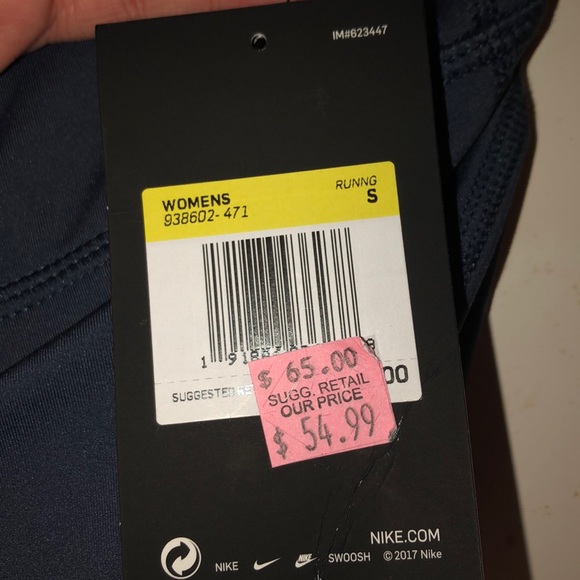 Nike blueish cropped leggings - Picture 3 of 3